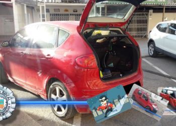 Imagen del vehículo. Policía Local de Sant Josep.