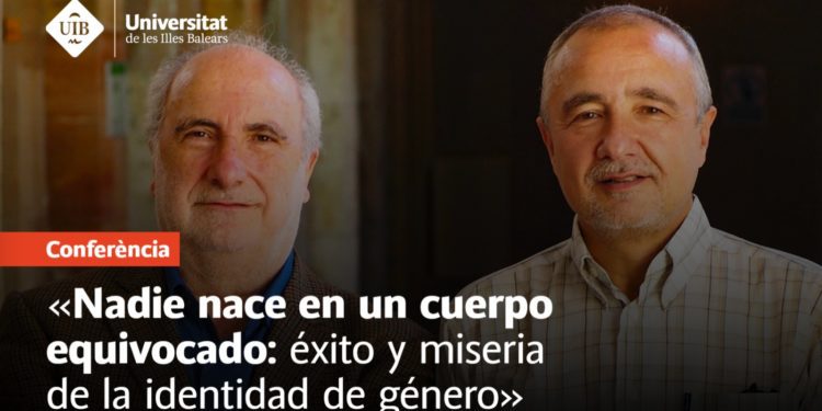 Cartel de la charla.