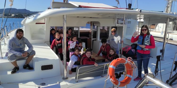 Alumnos de La Consolación en la ‘Setmana del Mar’. CNSA.