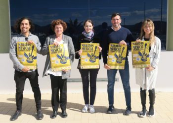 Presentación de la maratón solidaria en Sant Antoni.