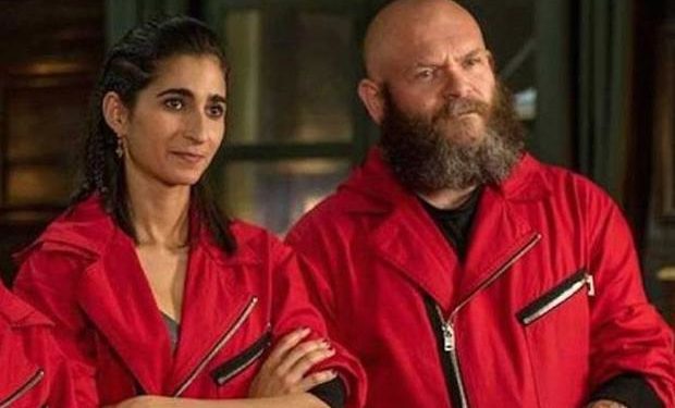 Alba Flores y Darco Perik en 'La casa de papel'