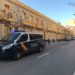 Un vehículo de la Policía Nacional en Ibiza en una imagen de archivo en la avenida de España.