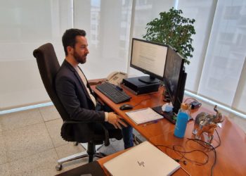 Imatge d'arxiu del vicepresident Javier Torres. Foto: Consell d'Eivissa.