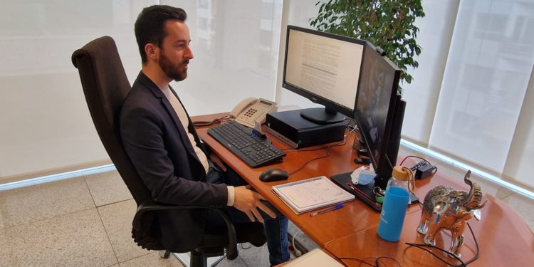 Imatge d'arxiu del vicepresident Javier Torres. Foto: Consell d'Eivissa.