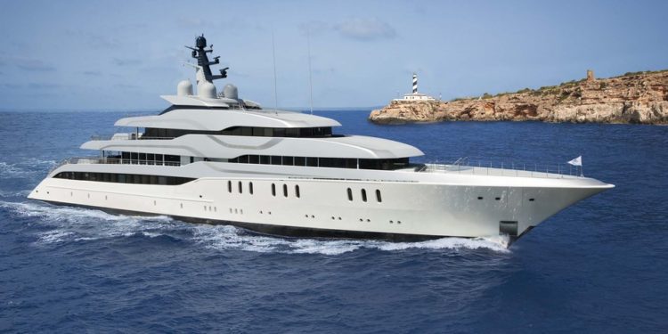 El yate en una imagen promocional de charters