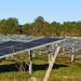 Instalación solar en el Cami Vell de Sant Mateu, imagen de archivo.