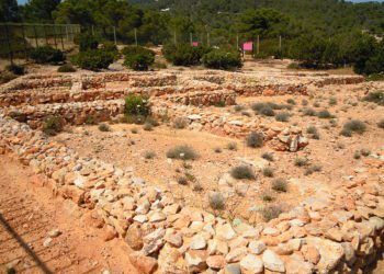 Imagen de archivo del poblado fenicio de sa Caleta.