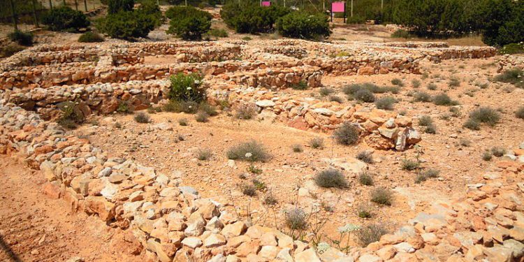 Imagen de archivo del poblado fenicio de sa Caleta.