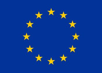 Bandera d'Europa. Wikimedia Commons. band
