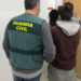 Imagen de la detención facilitada por la Guardia Civil.