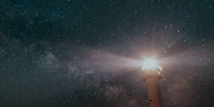 Imatge nocturna del cel de Formentera. Foto: Asier Arranz i Dalila Dawid.