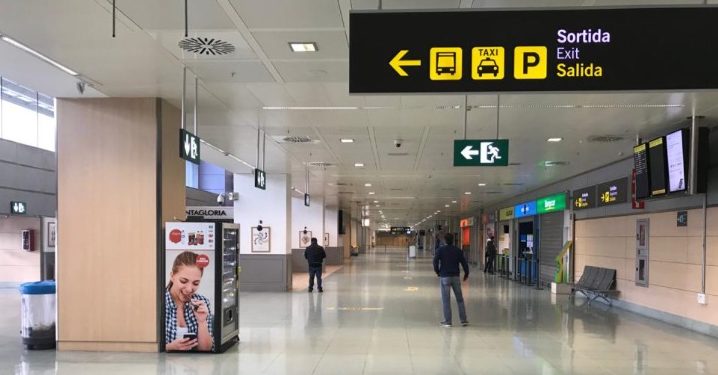 Aeropuerto de Ibiza. Imagen de archivo.