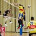 UD Ibiza Ushuaïa Volley contra el Terol a una imatge d'arxiu.