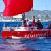Imagen de la embarcación durante el Palma Vela. Club Náutico de Ibiza.