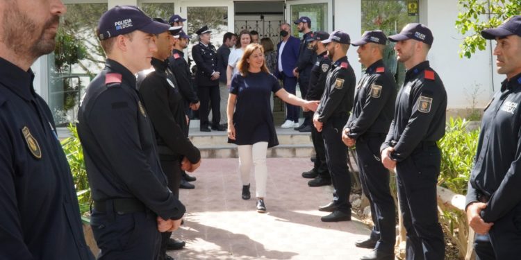 Acte d'aquest dilluns a Eivissa, que ha comptat amb la presidenta Francina Armengol. CAIB.