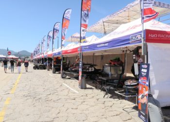 Motos del Campeonato Mundial de Aquabike Class Pro. Ayuntamiento de Sant Antoni.