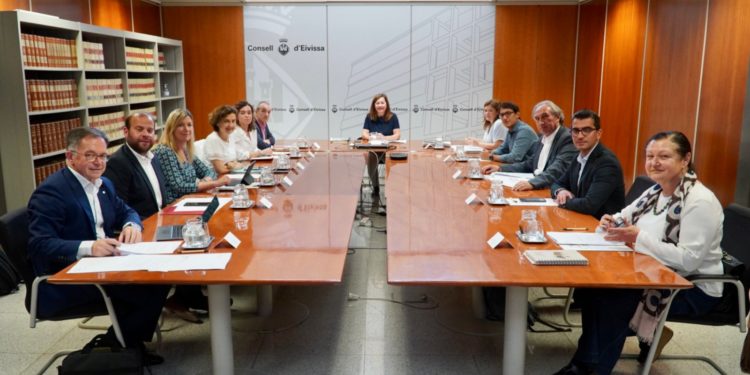 Consell de Govern d'aquest dilluns al Consell d'Eivissa. CAIB.