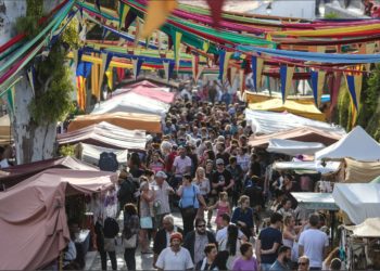 Imatge d'una anterior edició de la fira. Foto: Toni Escobar.