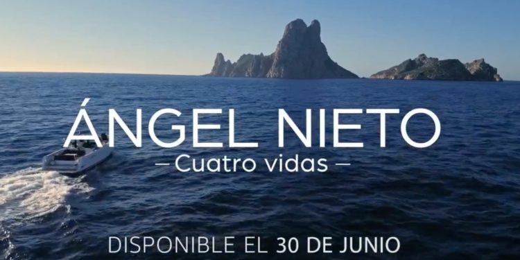 Captura del tráiler del documental sobre Ángel Nieto.