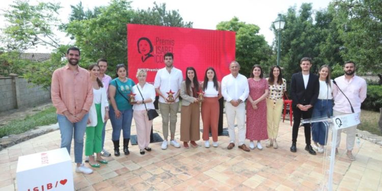 Acto de entrega de los premios de las Juventudes Socialistas. PSIB.