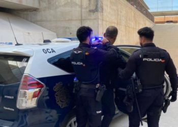 Imagen de archivo de una detención. Foto: Policía Nacional.