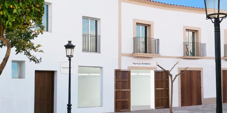 Fachada de la galería de Santa Gertrudis. Imágenes Parra & Romero