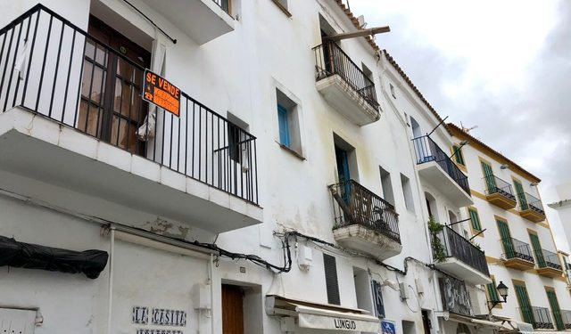 Zona de La Marina, Ibiza.