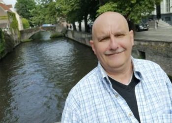 Rony Van Weyenberg en una imagen de su Twitter.