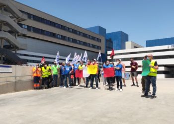 Protesta en Ibiza el viernes pasado