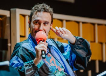 Betu Martínez, codirector de Serielizados en un certamen anterior del festival.