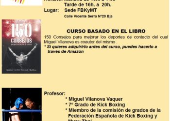 Cartel oficial del curso.