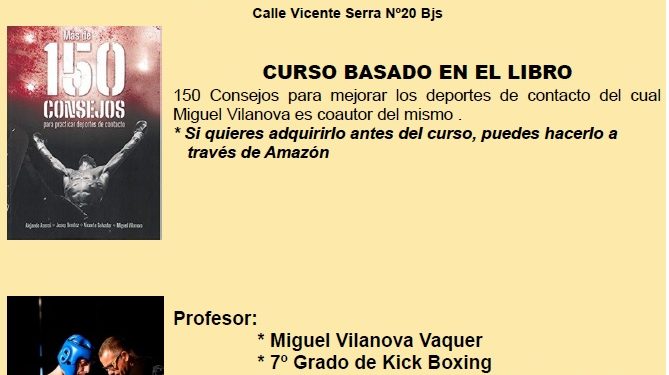 Cartel oficial del curso.