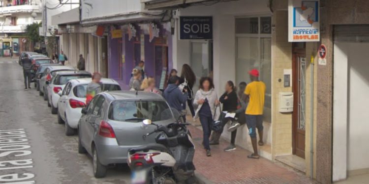 Imagen de las oficinas de empleo en Sant Antoni. Google Maps.
