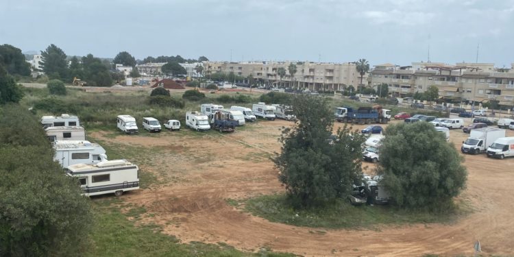 Imagen facilitada por el grupo municipal Socialista de Santa Eulàri