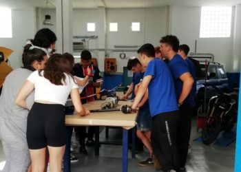 Jornada de Portes Obertes d'FP. Imatge cedida per l'IES Isidor Macabich.