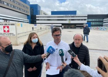 Tania Marí, Toni Costa y Luis Conill, del PP de Ibiza. Imagen cedida por el Partido Popular.