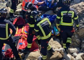 Imagen de archivo de otro rescate en Cala Llonga.