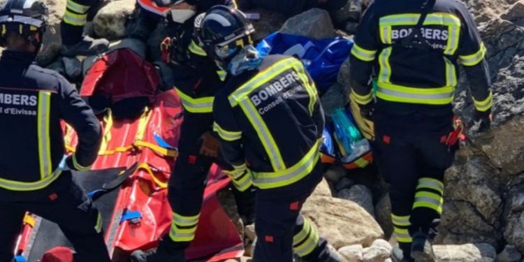 Imagen de archivo de otro rescate en Cala Llonga.