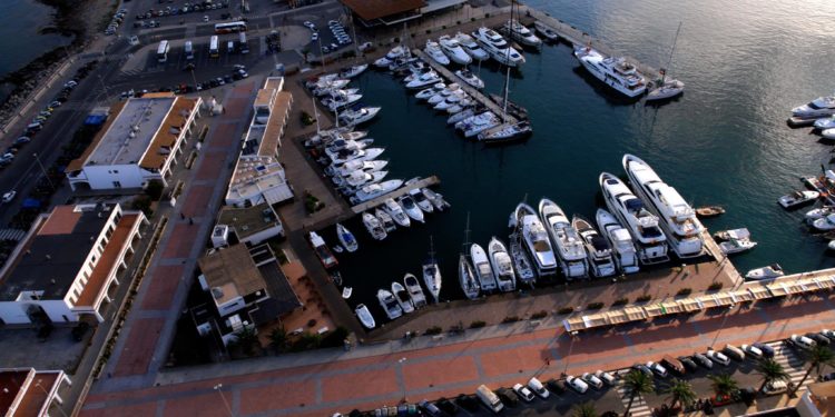 Marina de Formentera.