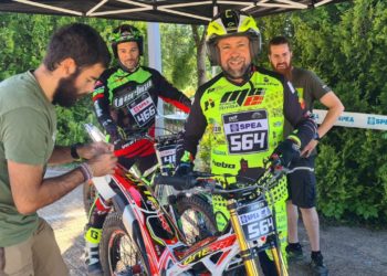 Imagen de la competición cedida por Motoclub d'Eivissa.