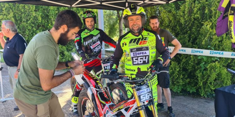 Imagen de la competición cedida por Motoclub d'Eivissa.