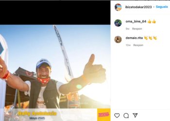 Imagen del piloto en su perfil de Instagram.