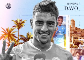 El futbolista Antonio David Álvarez, conocido como “Davo”. UD Ibiza.