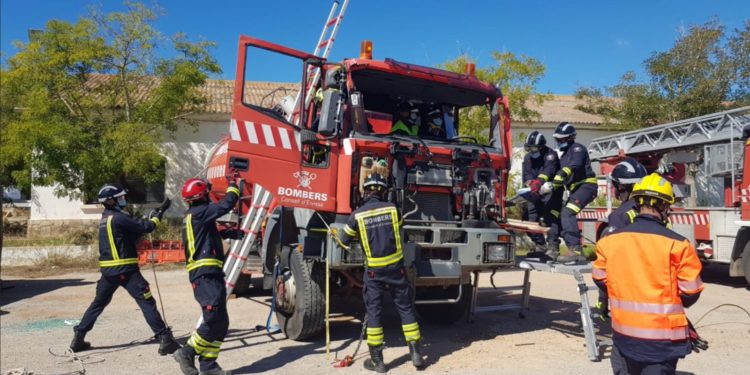 Bomberos de Ibiza. Imagen de archivo.