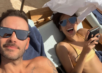 Diego Cadavid y Laura Archbold en una imagen de sus redes sociales