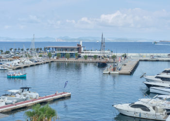 Muelle de poniente de la Savina.