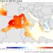 Temperatura del mar actualmente en el Mediterráneo. Imagen de CEAM-Meteorología