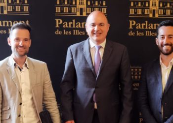 Mariano Juan, Vicent Marí y Javier Torres.