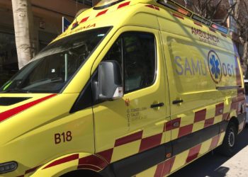 Ambulancia del SAMU 061 en una imagen archivo.