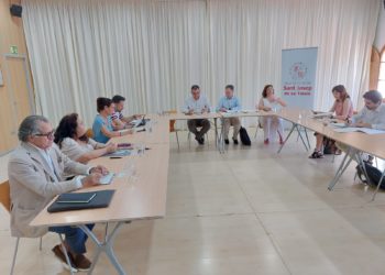 Imagen de la reunión de este miércoles entre todas las partes. CAIB.